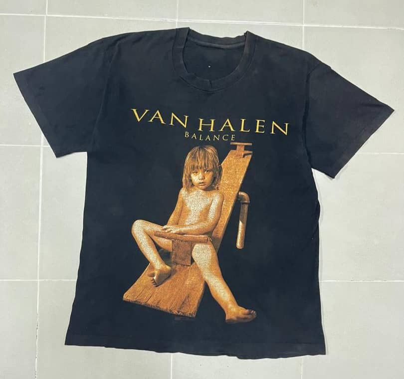 Band Tees × Vintage Vintage🔥band van halen balance 1995 Size US L / EU 52-54 / 3 - 1 Thumbnail