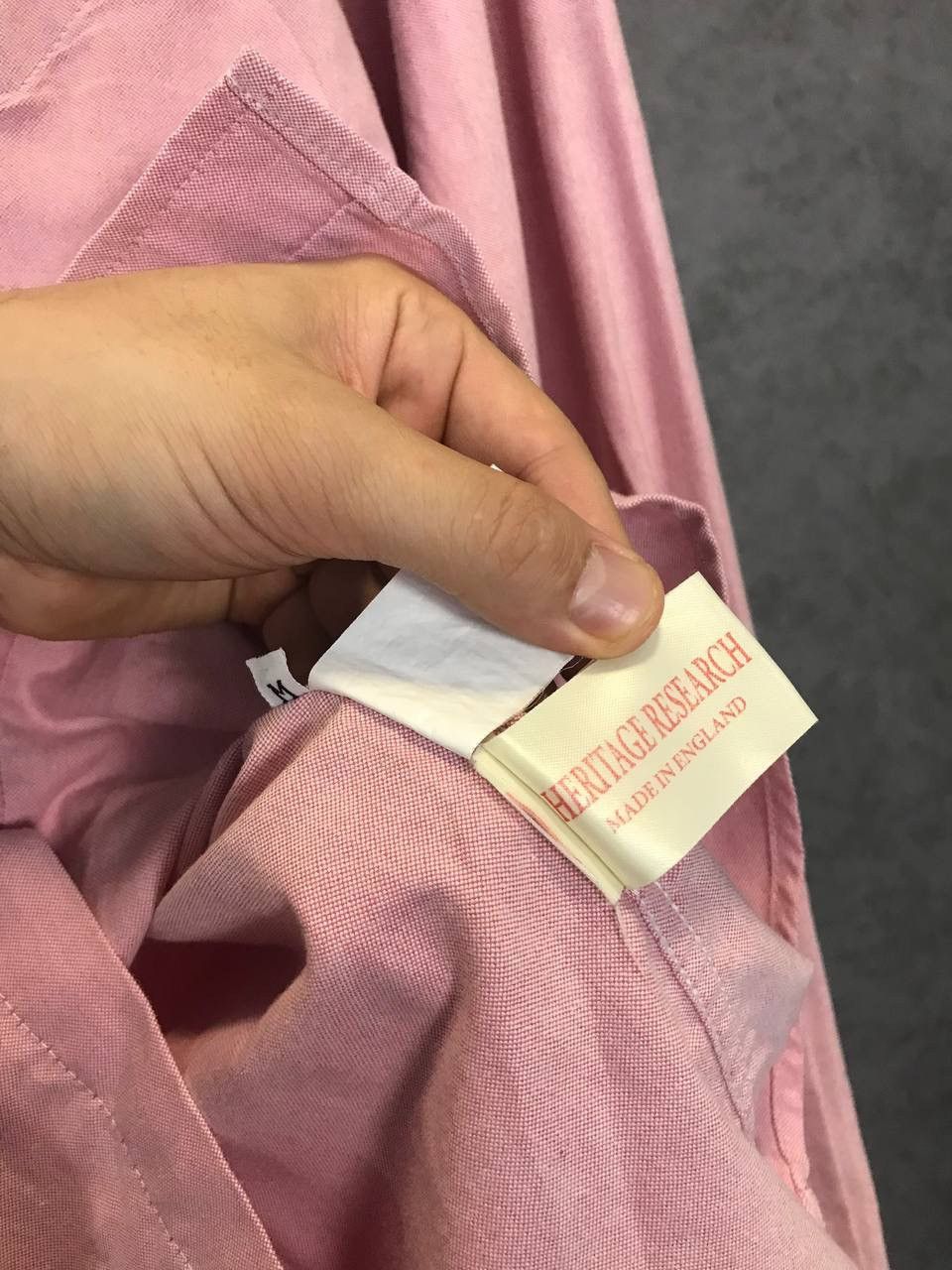 Handmade Heritage Research handmade in England shirt Size US M / EU 48-50 / 2 - 6 Thumbnail
