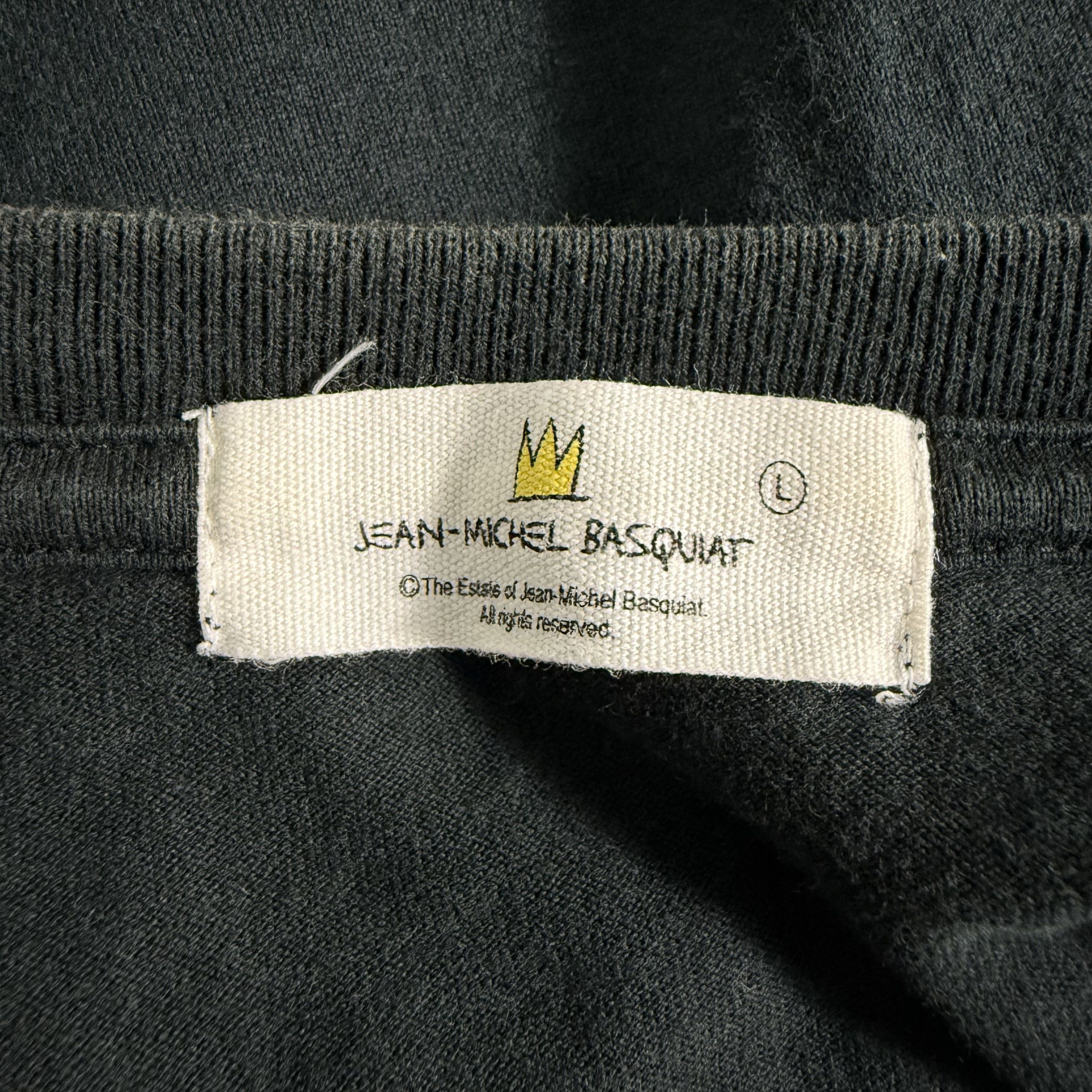 Jean-Michel Basquiat 🔥RARE🔥Vintage Jean-Michel Basquiat Evil Thoughts T-shirt Size US L / EU 52-54 / 3 - 6 Thumbnail