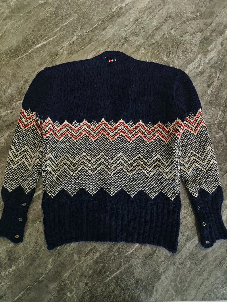 Thom Browne Thom Browne size4 A wool cardigan jacket Size US XL / EU 56 / 4 - 2 Thumbnail