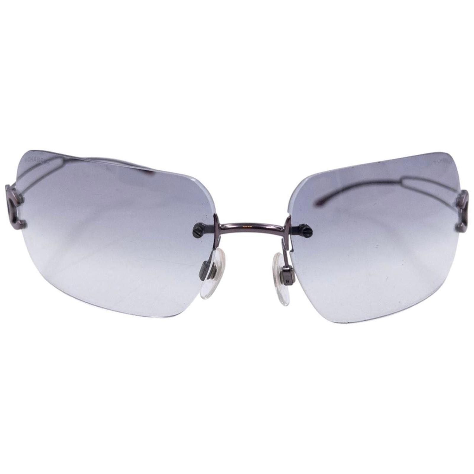 Chanel Vintage Chanel Rimless Sunglasses Size ONE SIZE - 2 Thumbnail