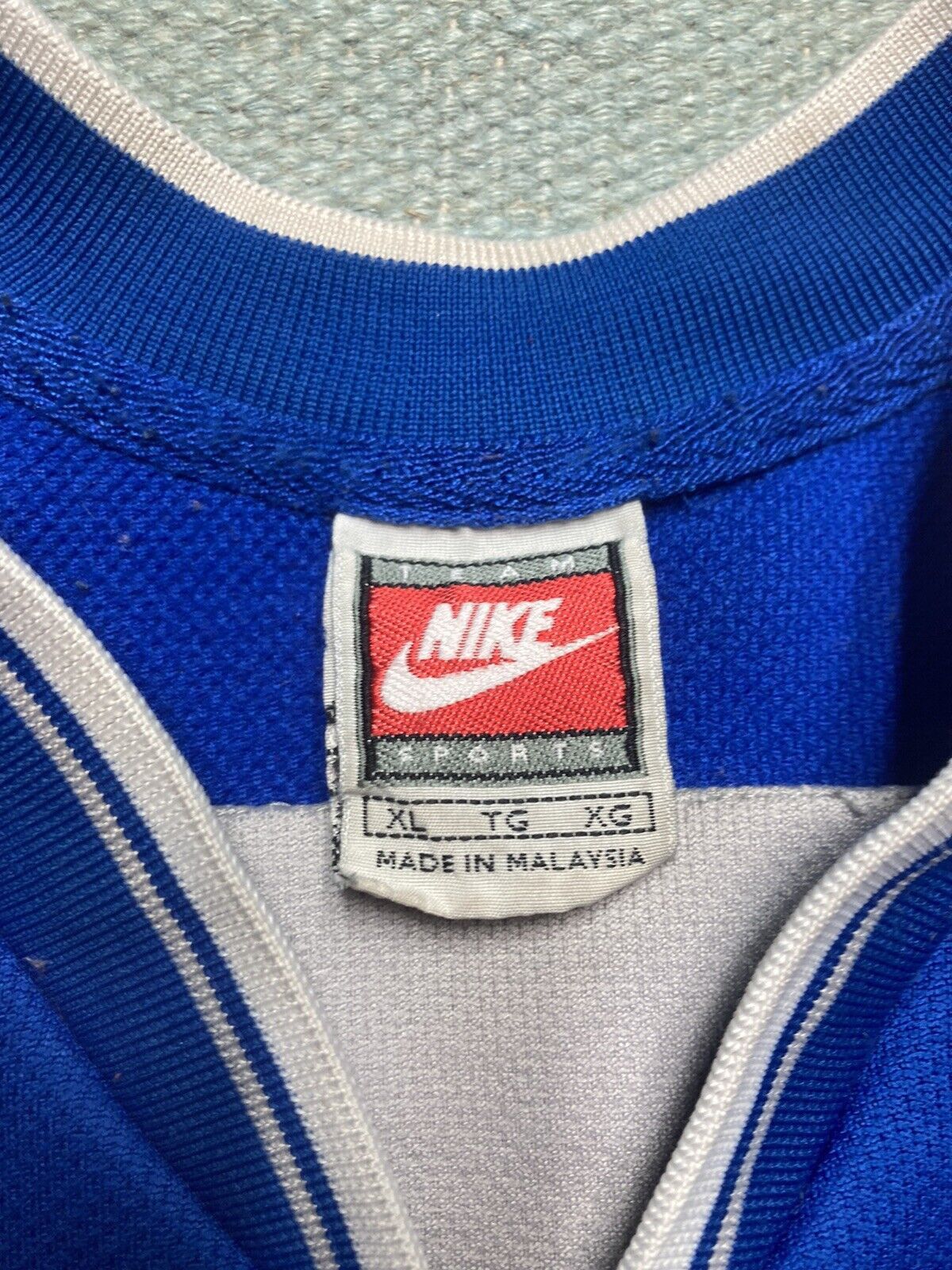 Nike × Vintage Nike jersey t shirt university of Kentucky swoosh check XL Size US XL / EU 56 / 4 - 7 Thumbnail