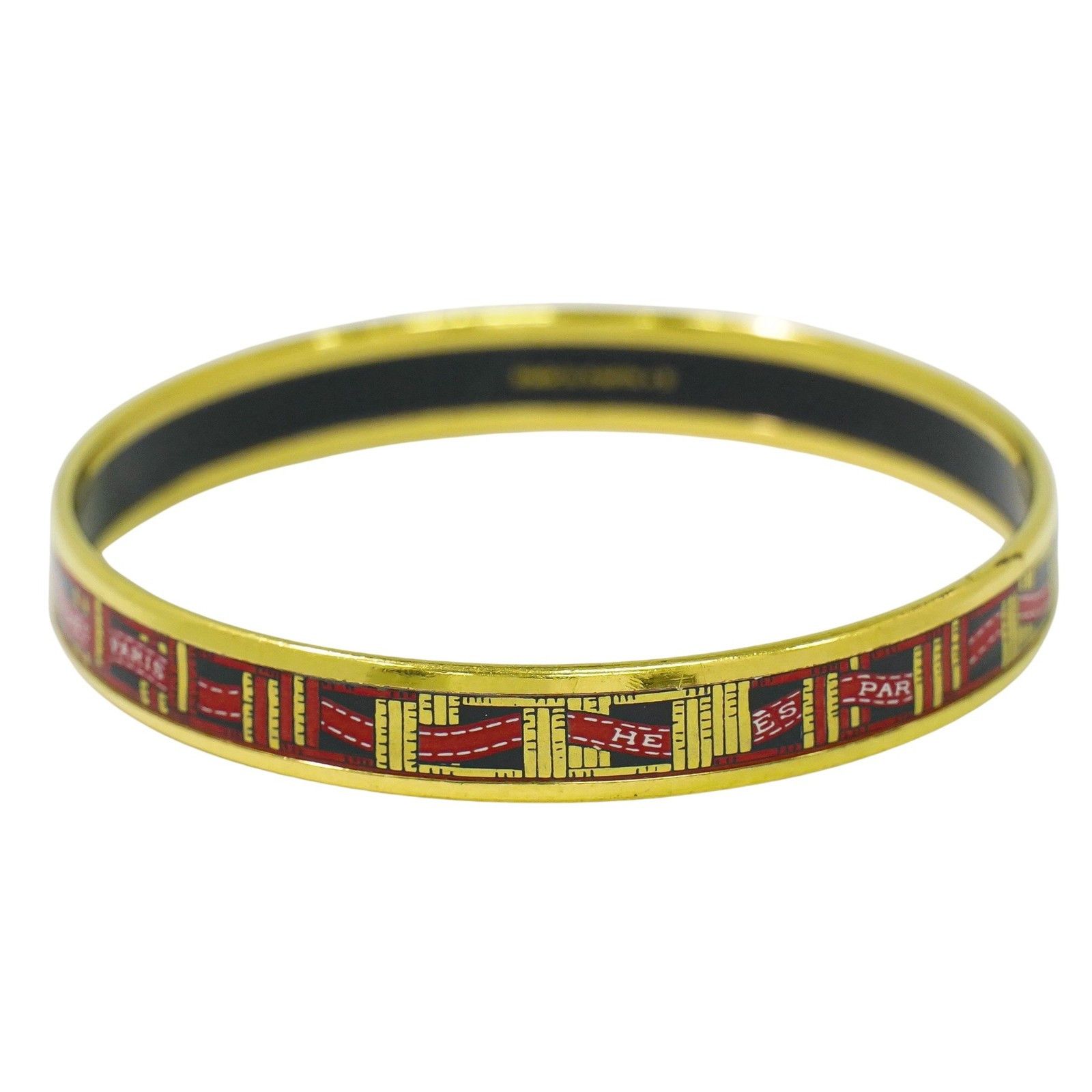 Hermes Hermes Enamel Bracelet Metal and enamel Size ONE SIZE - 1 Thumbnail