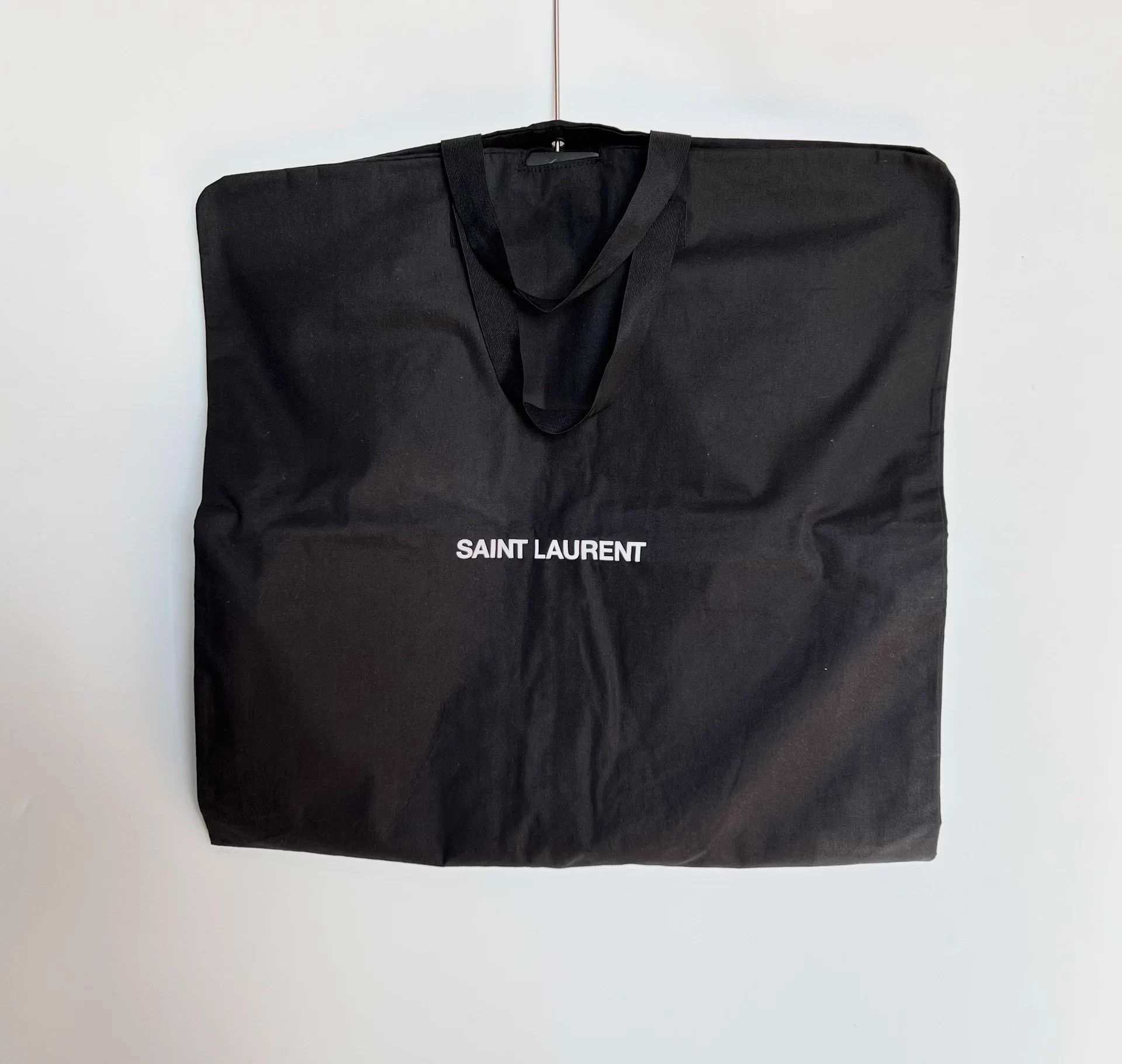Saint Laurent Paris Saint Laurent FW13 Leather Collar Studded Wool Blazer 46 Size 46S - 9 Thumbnail