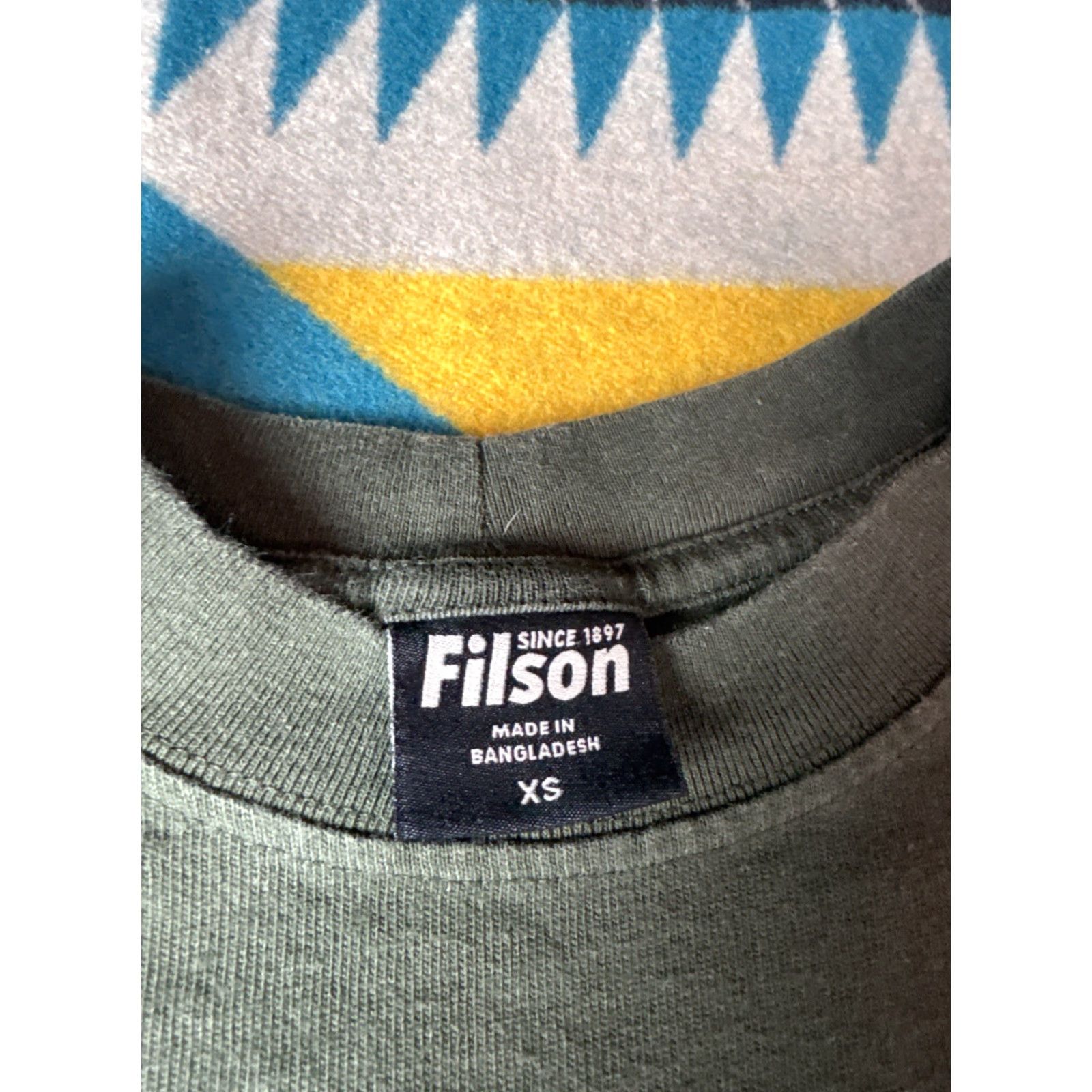 Filson Filson Pocket Tee T Shirt Men’s XS Olive Green Size US XS / EU 42 / 0 - 3 Thumbnail