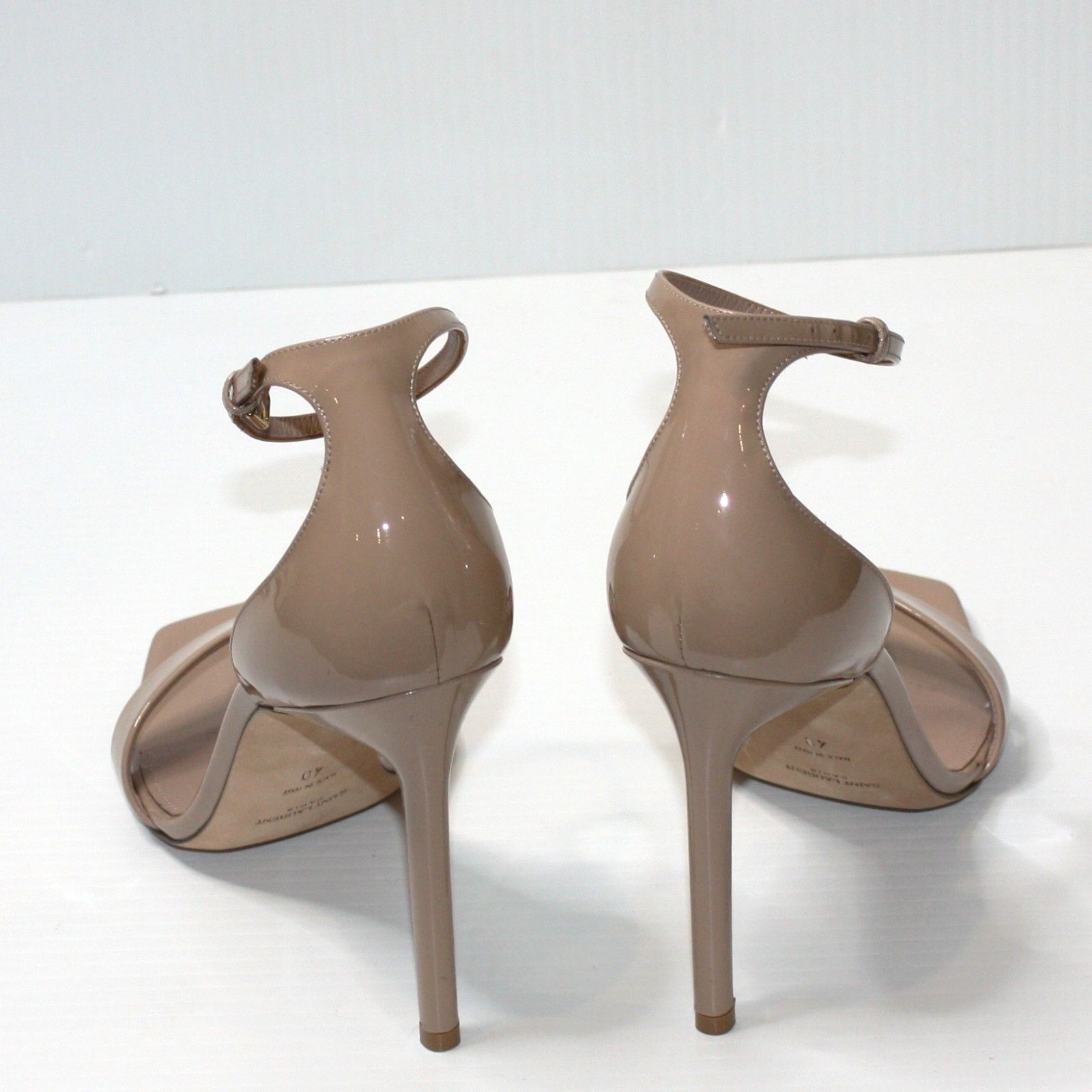 Saint Laurent Paris Amber Ankle Strap Sandal in Nude Rose Color in US 10 / EU 40 Size US 10 / IT 40 - 9 Thumbnail