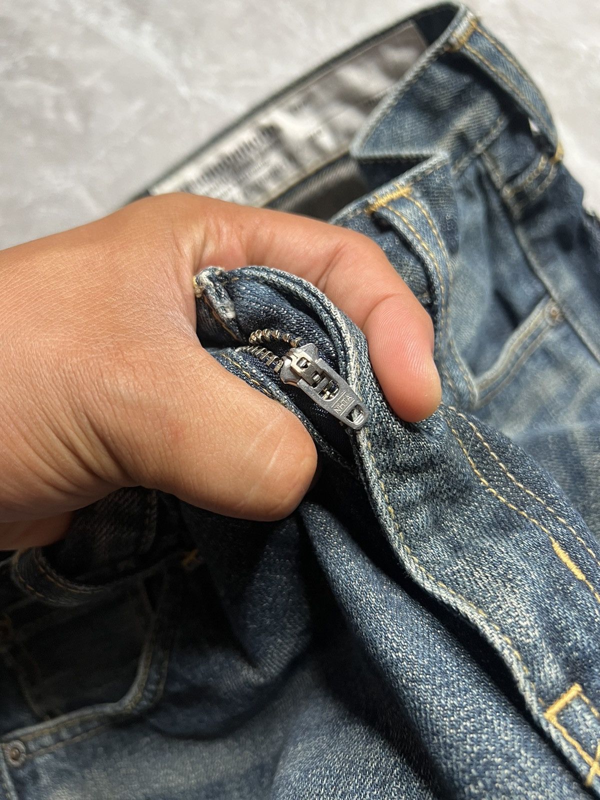 Neighborhood Neighborhood 14oz Washed Dp Narrow Jeans Size US 29 - 8 Thumbnail