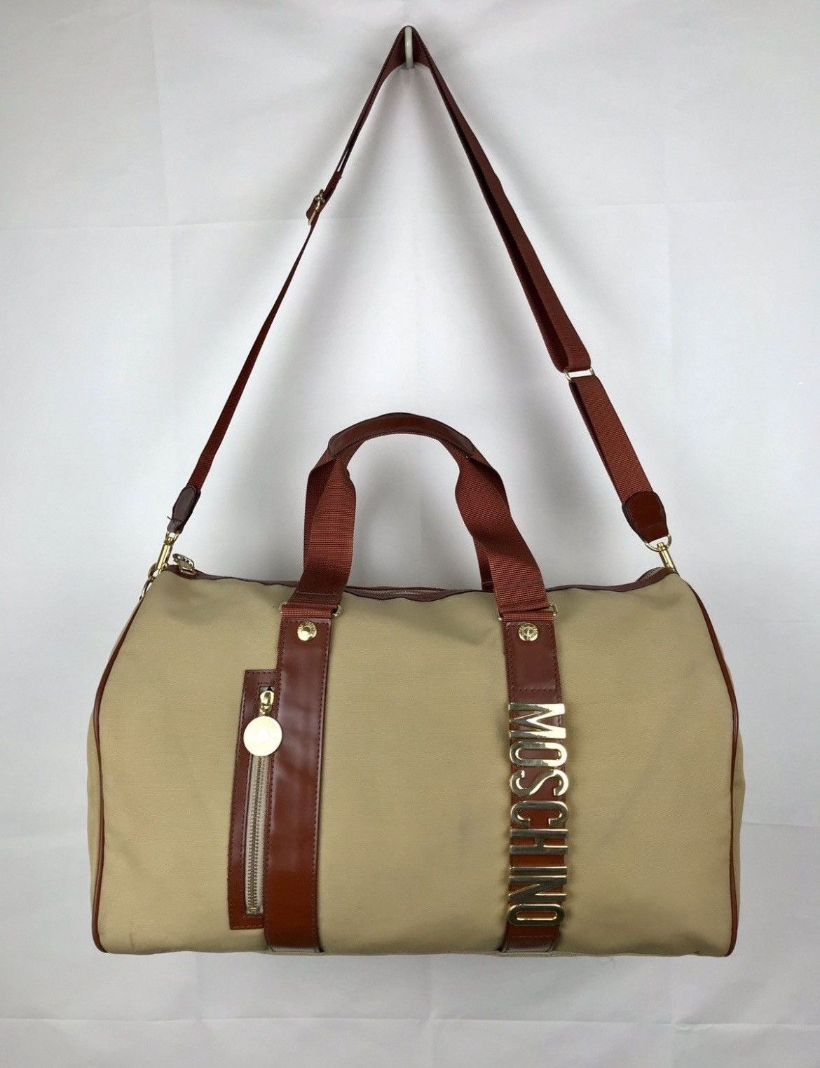 Moschino × Vintage MOSCHINO Japan Archive Duffle – Maruem Licensed Bold Logo Size ONE SIZE - 12 Thumbnail