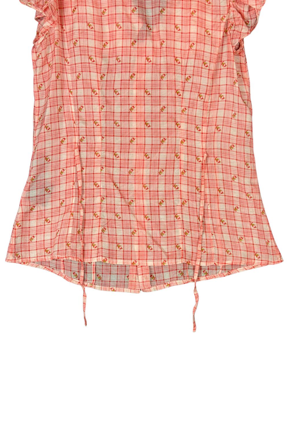Polo Ralph Lauren RRL Ralph Lauren Prairie Floral Plaid Ruffle Blouse Women’s Size US XS / EU 42 / 0 - 9 Thumbnail