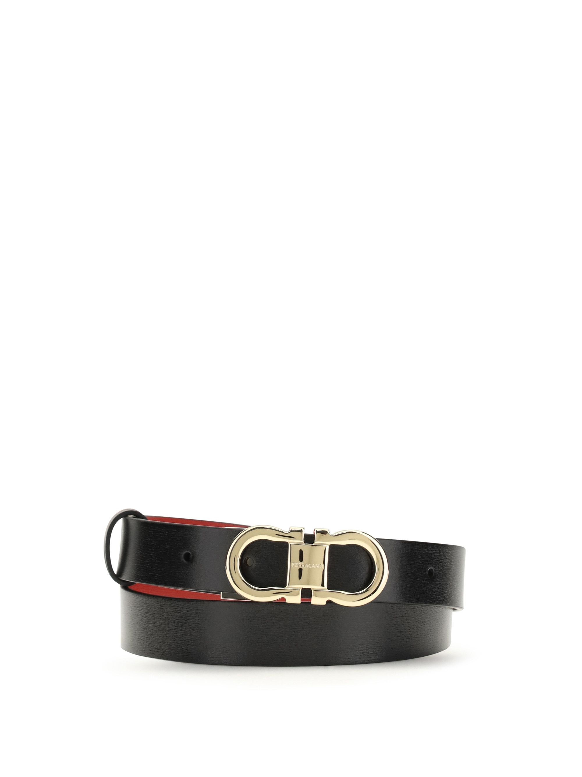 Salvatore Ferragamo Adjustable and reversible Gancini Belt Size ONE SIZE - 1 Thumbnail