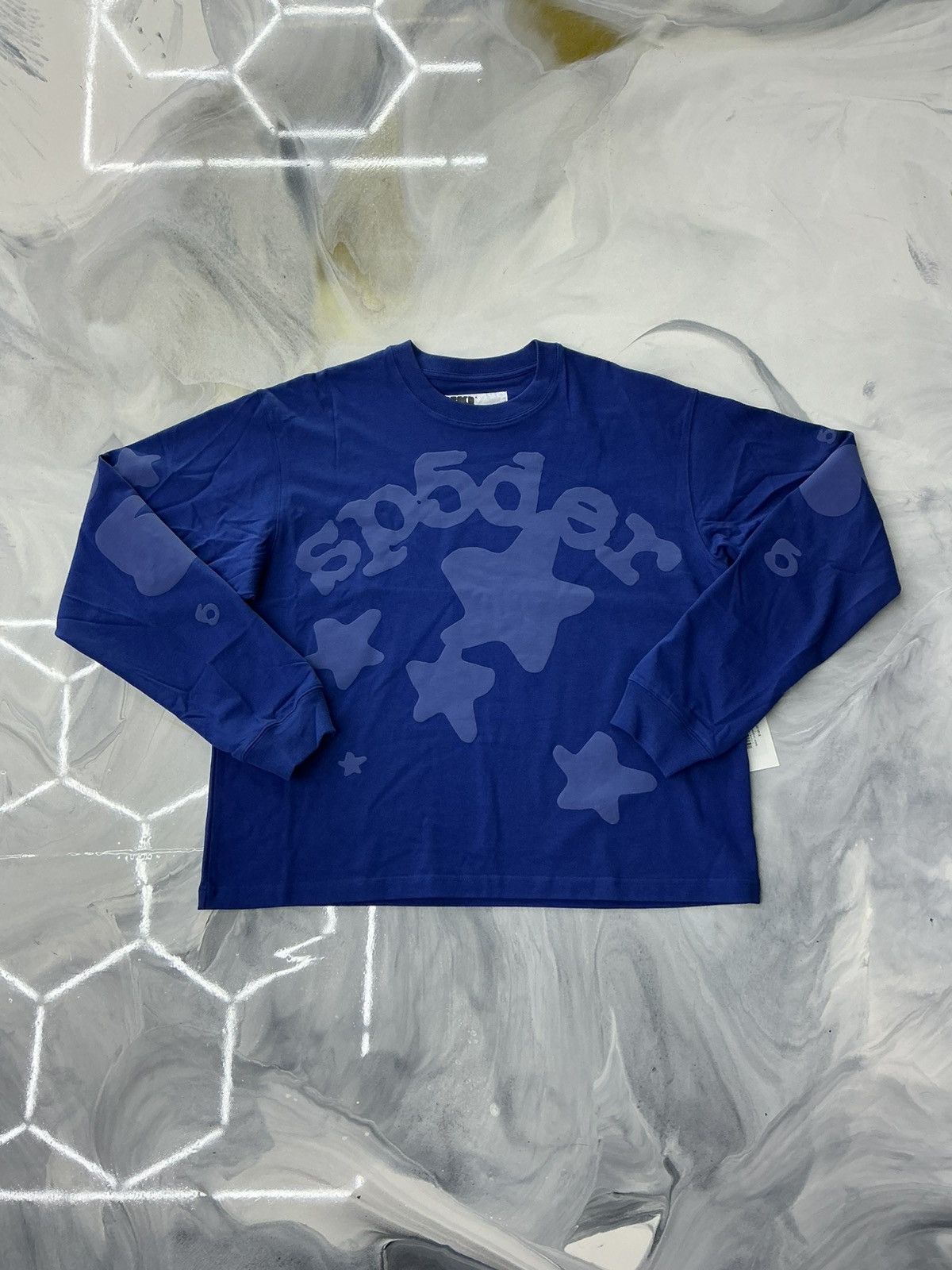 Sp5der Sp5der Beluga Longsleeve Blue Size XXL Size US XXL / EU 58 / 5 - 1 Thumbnail
