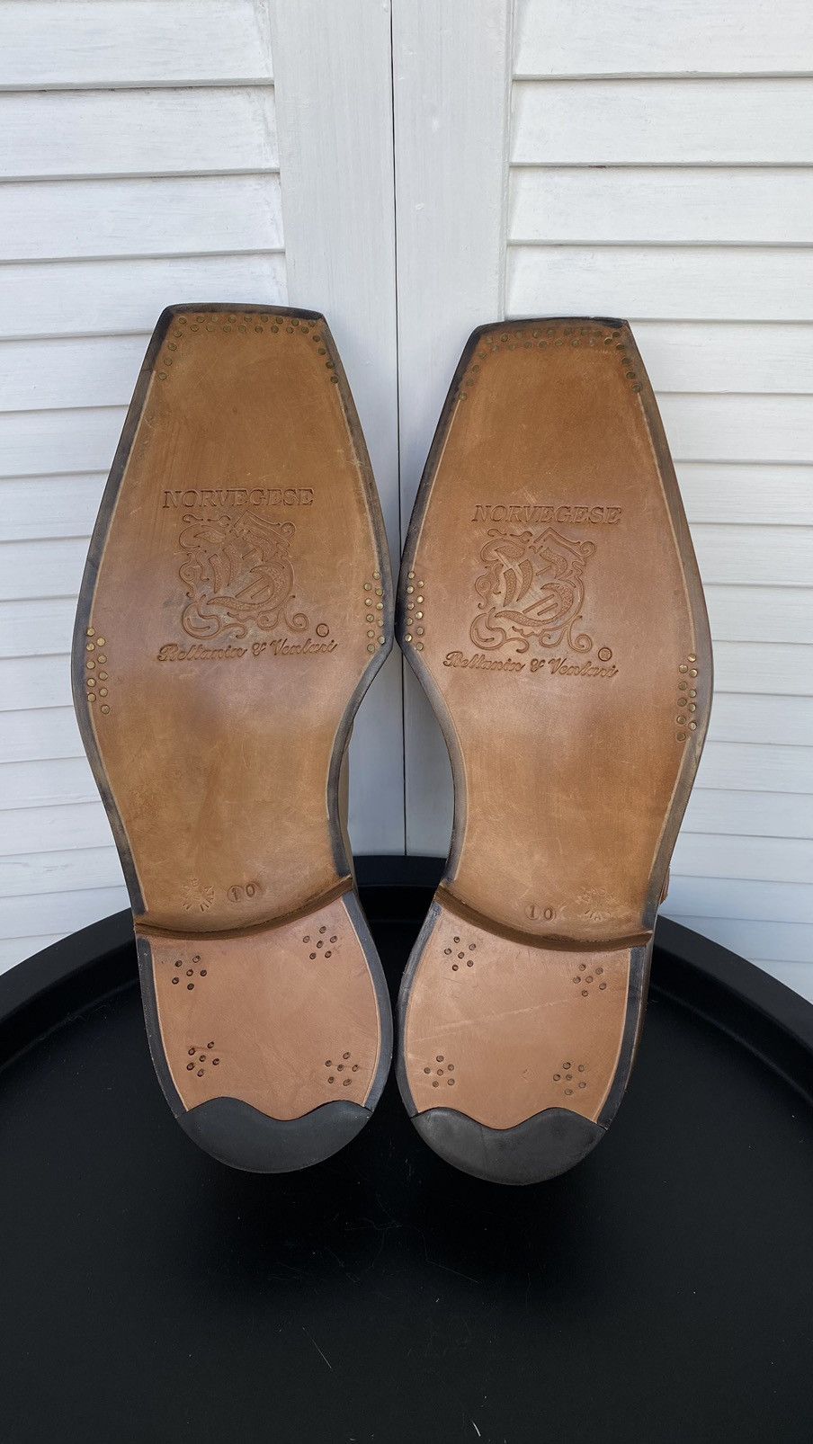 Bettanin & Venturi Bettanin & Venturi Monkstrap Leather Shoes Norvegese Welted Size US 10 / EU 43 - 23 Thumbnail