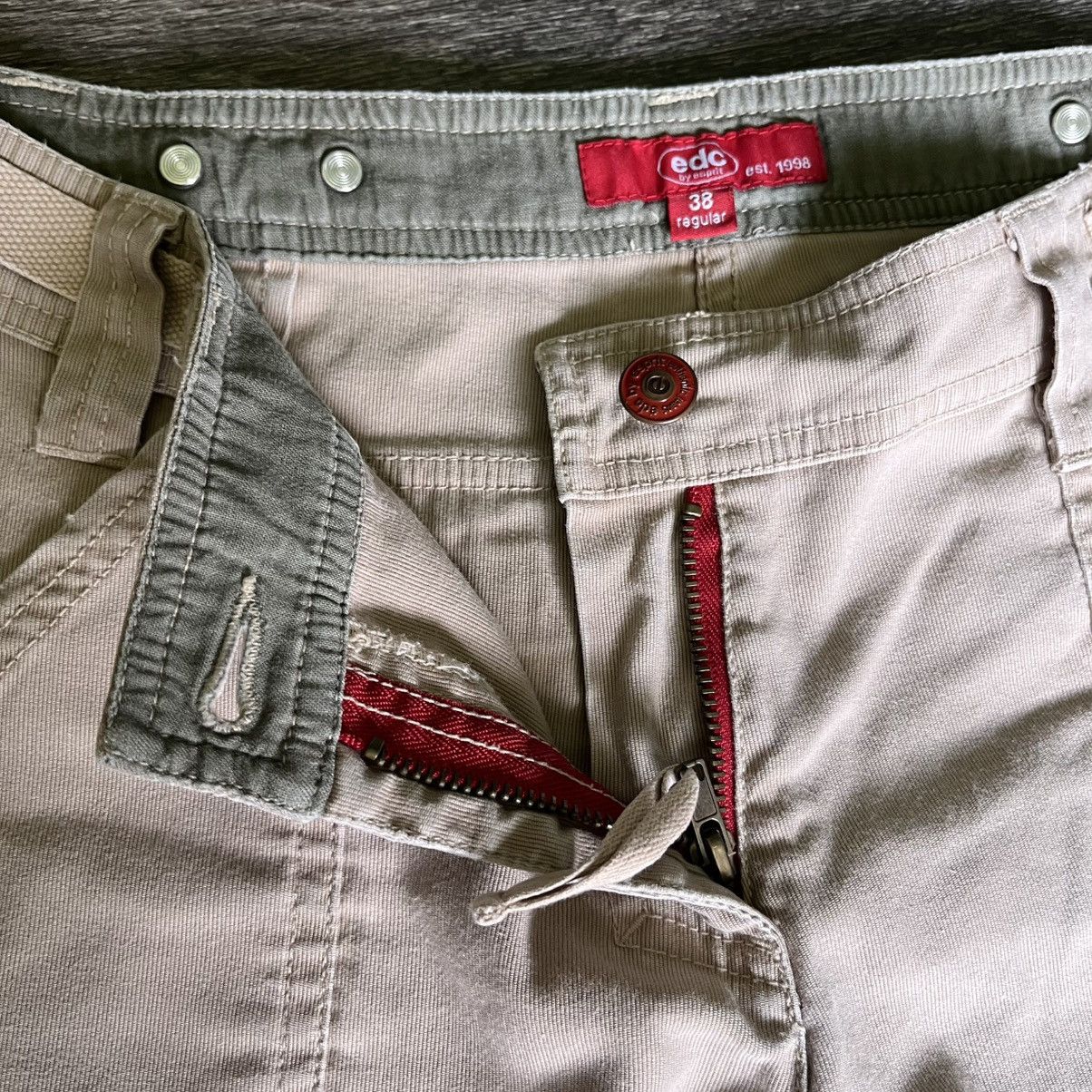ESPIRIT Vintage 2000s EDC by Esprit London Calling Punk Cargo Pants Size 30" / US 8 / IT 44 - 11 Thumbnail