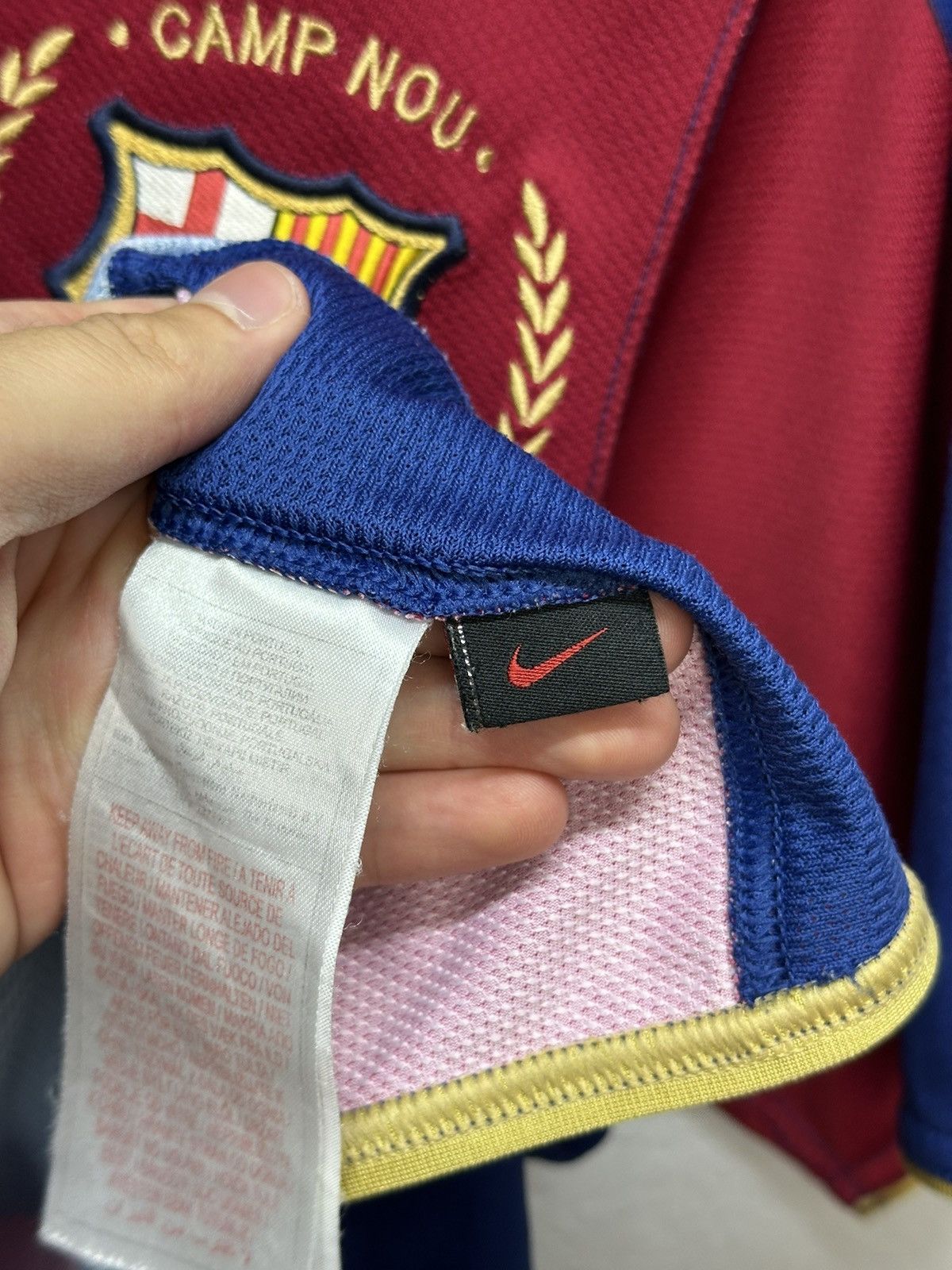 Vintage Vintage Nike Barcelona 2007 2008 Football Soccer Jersey Size US S / EU 44-46 / 1 - 11 Thumbnail