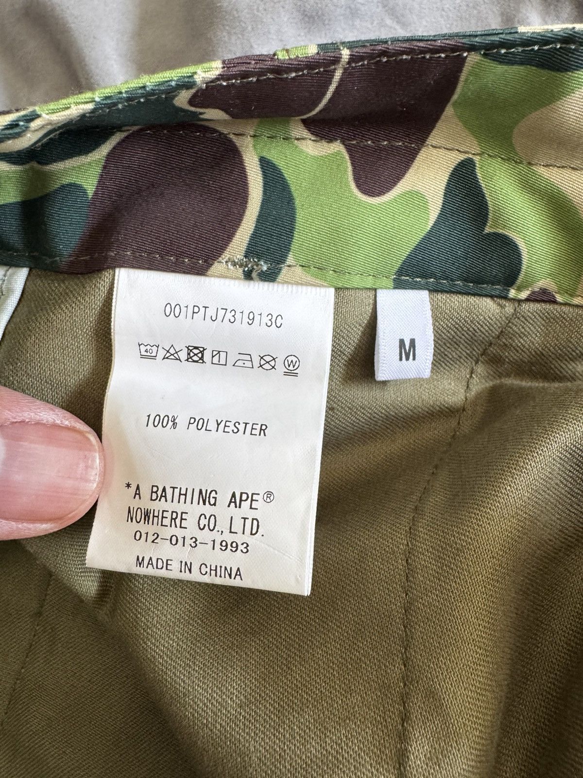 Bape × October's Very Own OVO x BAPE CARGO PANTS SIZE M Size US 32 / EU 48 - 5 Thumbnail