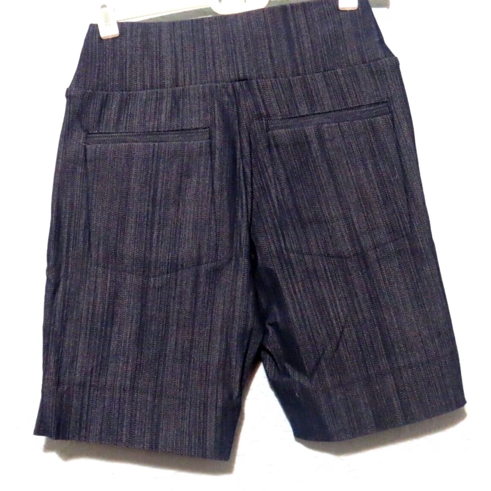 Denime VINTAGE Agnes & Dora Women's XS Pixie Shorts Dark Denim NWT Size 26" / US 2 / IT 38 - 4 Thumbnail