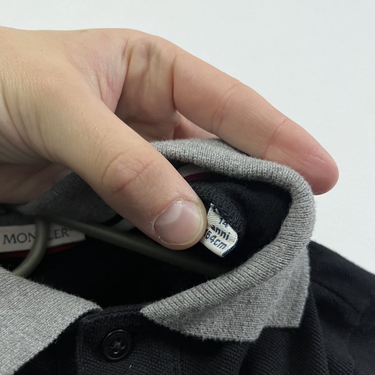 Moncler Moncler Polo Long Sleeve Size US XS / EU 42 / 0 - 6 Thumbnail