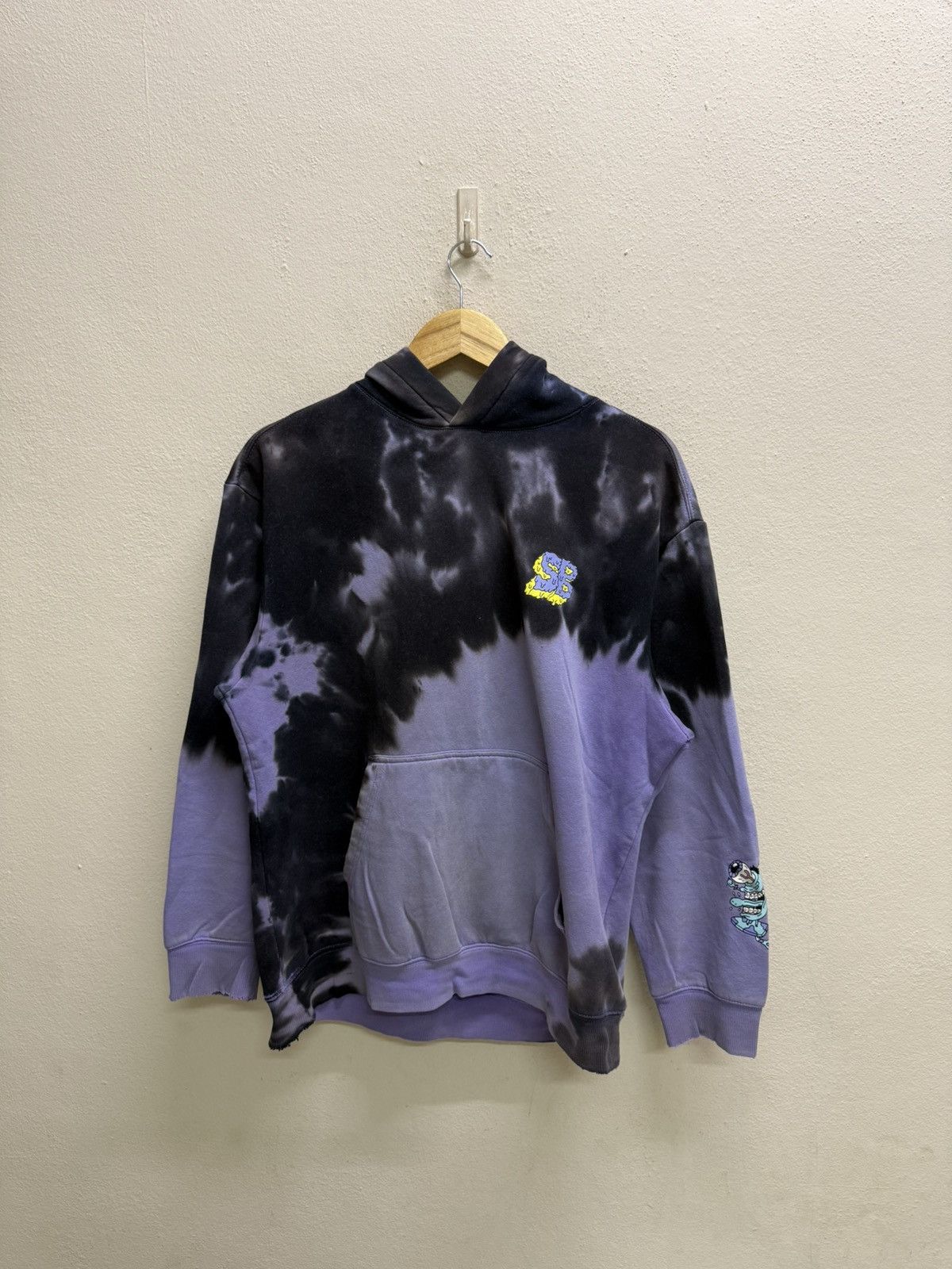 H&M H&M X Sponge Bob Tie Dye Pullover Sweater Hoodie Size US M / EU 48-50 / 2 - 21 Thumbnail