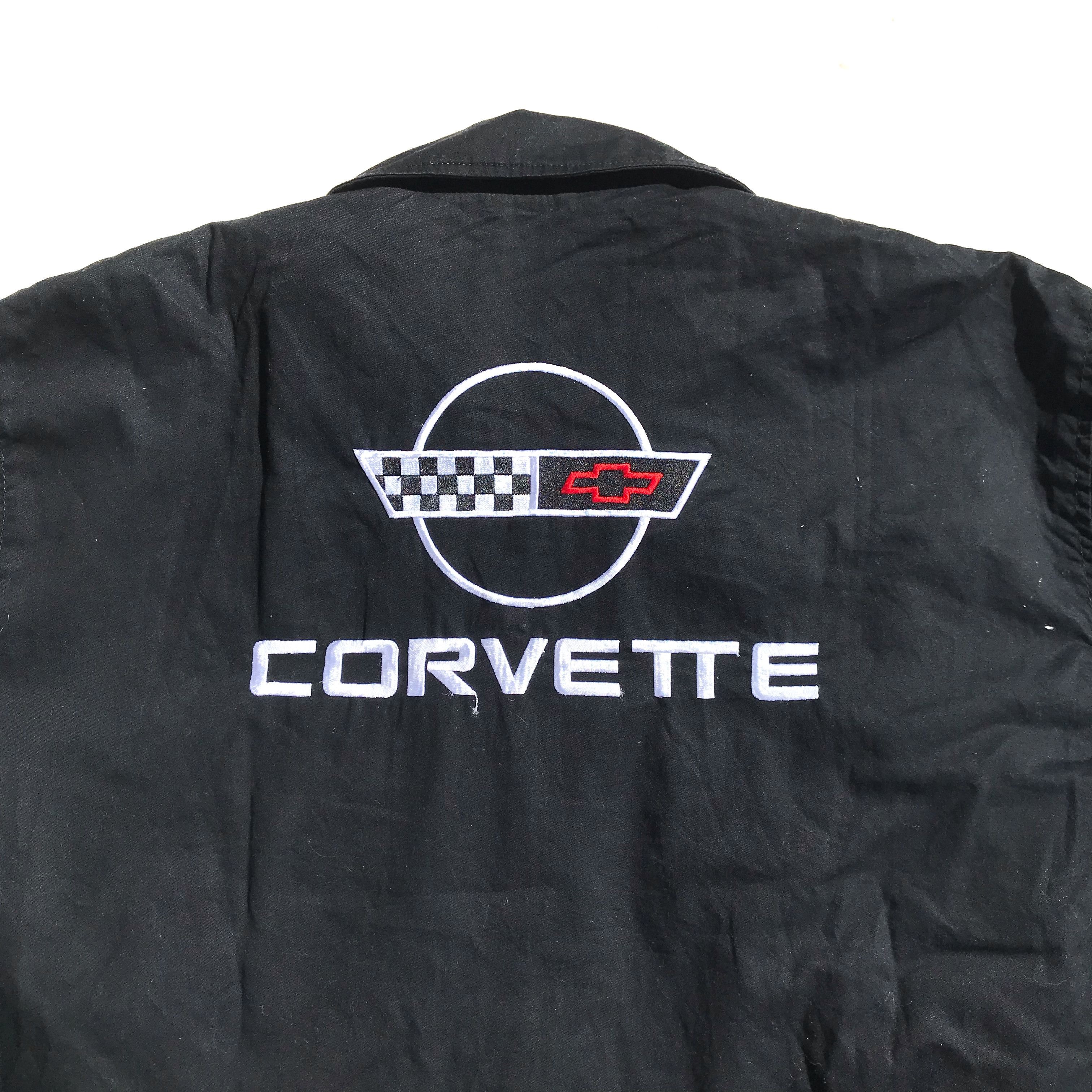 Chevrolet × NASCAR Vintage Corvette Cheverolet Racing Work Race nascar Jacket Size US L / EU 52-54 / 3 - 4 Thumbnail