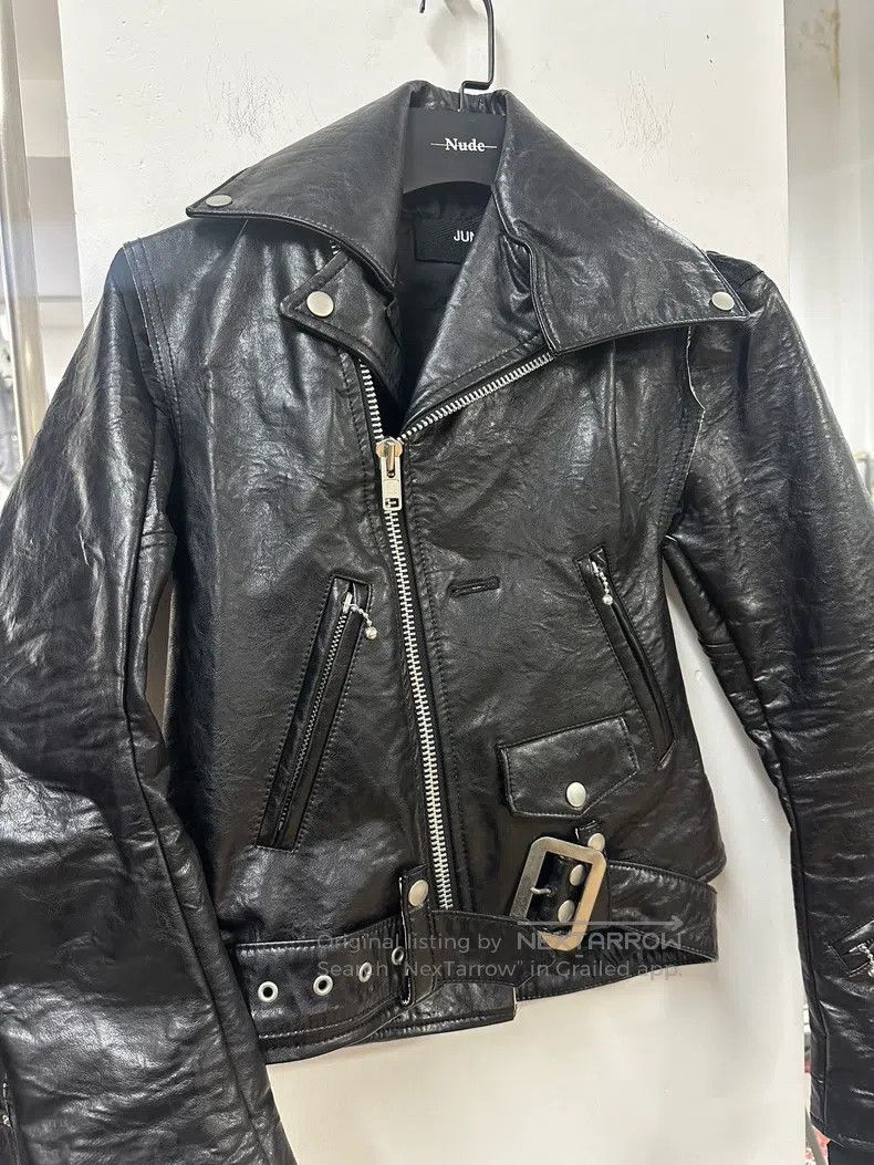 Junya Watanabe Junya Watanabe Deconstructed leather jacket Size US XS / EU 42 / 0 - 3 Thumbnail