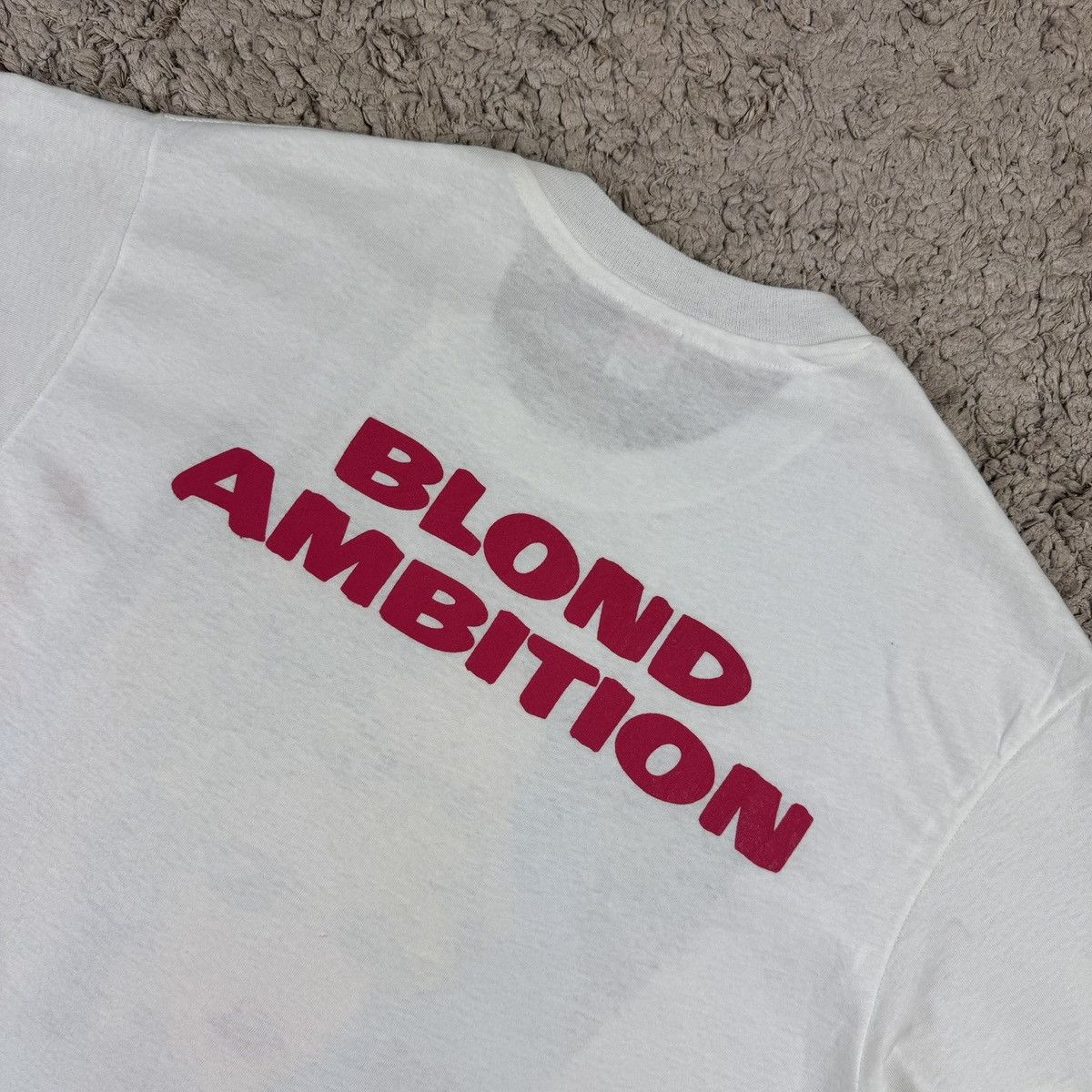 Band Tees Vintage 90s Madonna Blond Ambition Tour T-shirt Size US L / EU 52-54 / 3 - 10 Thumbnail