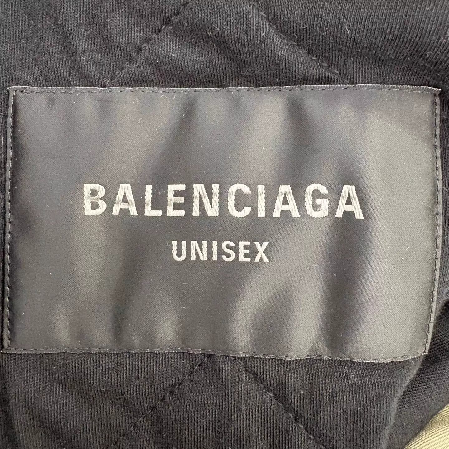 Balenciaga Balenciaga Khaki Quilted Work Jacket Size S NWT Size S / US 4 / IT 40 - 3 Thumbnail