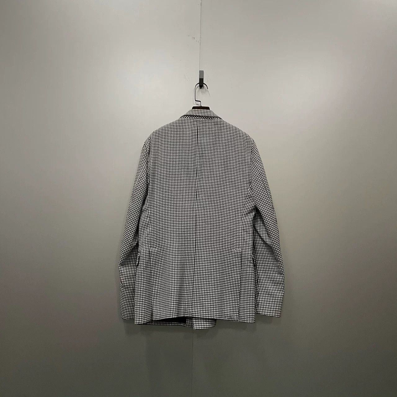 Loewe LOEWE Houndstooth Double-Breasted Coat Size US S / EU 44-46 / 1 - 2 Thumbnail