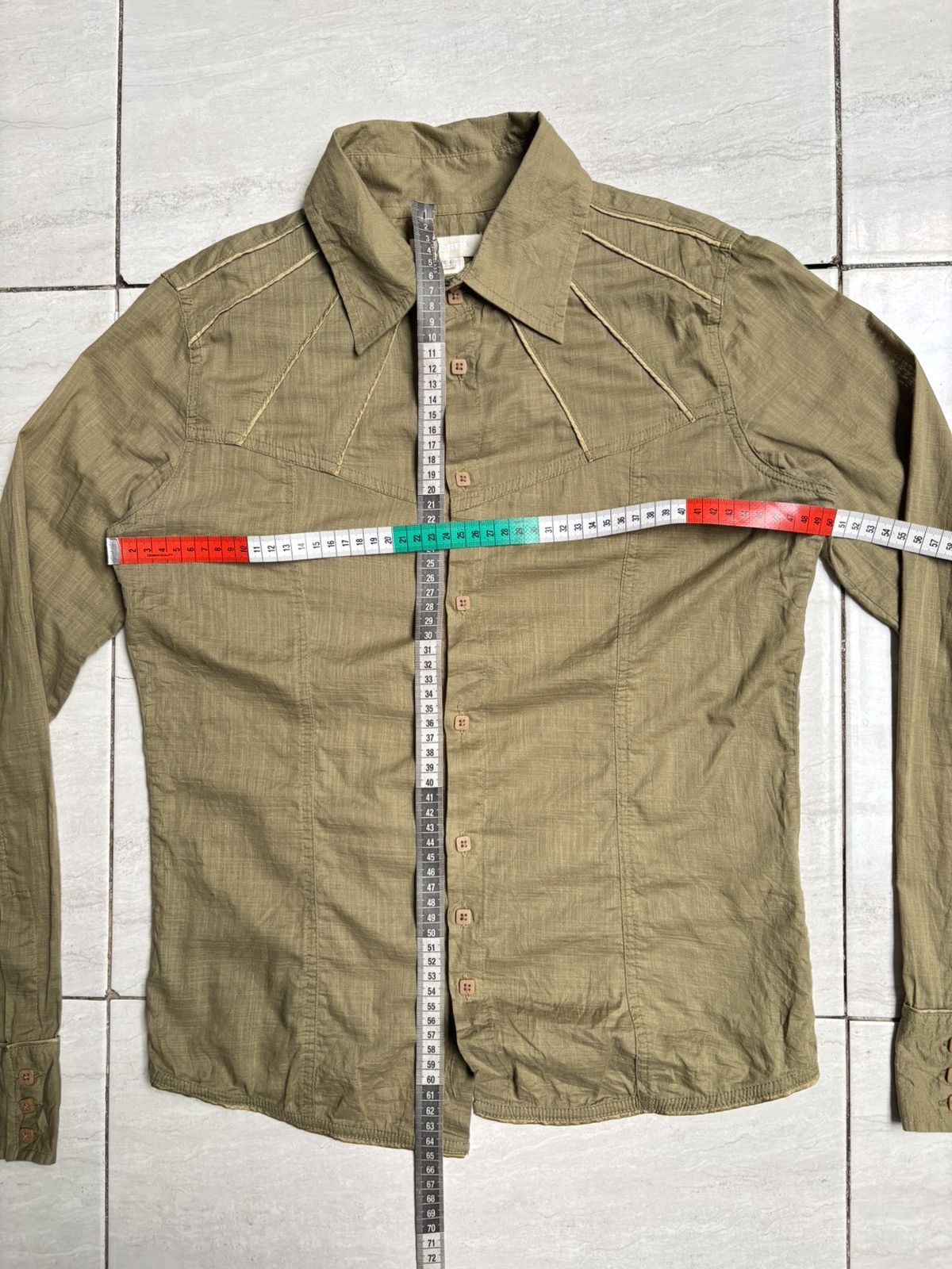 Diesel DIESEL Green Shirt Size US S / EU 44-46 / 1 - 7 Thumbnail