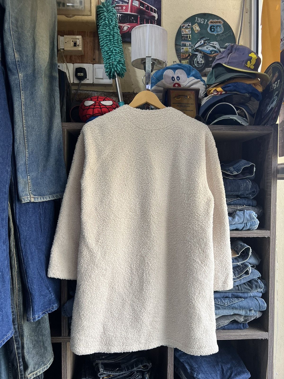 Uniqlo 🔥Uniqlo Deep Pile Sherpa Long Cardigan Size US S / EU 44-46 / 1 - 2 Thumbnail