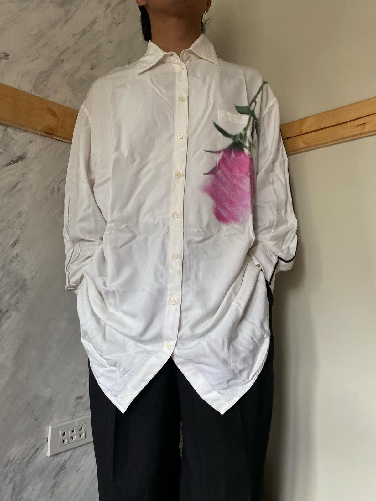 Peter Do Peter Do SS22 Oversized Button Up Floral Shirt | Grailed