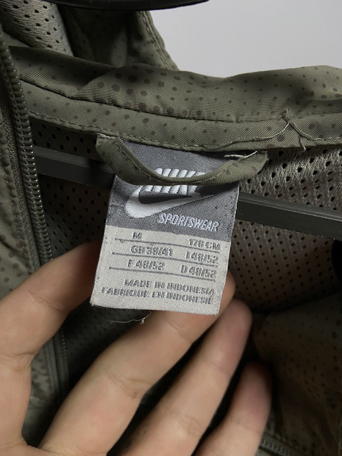 Nike × Vintage Nike vintage jacket small logo Size US M / EU 48-50 / 2 - 7 Thumbnail