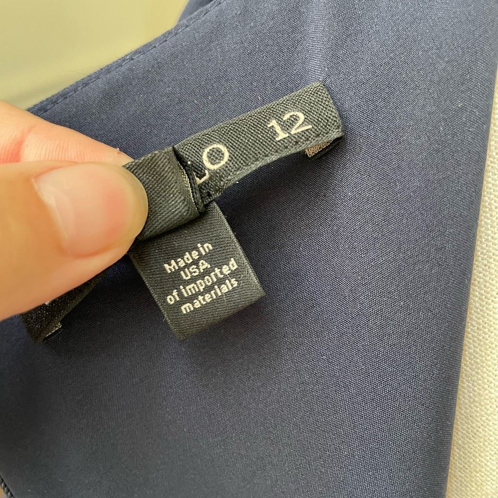 Other Black Halo Oklahoma Charlene Sheath Dress Dark Blue 12 Size XL / US 12-14 / IT 48-50 - 7 Thumbnail