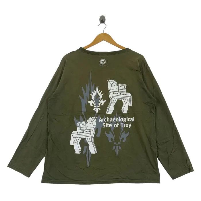 Vintage Vintage UNESCO NGO JAPAN TROY Archaeology Site Tee Shirt Size 3XL / US 20-22 - 3 Thumbnail