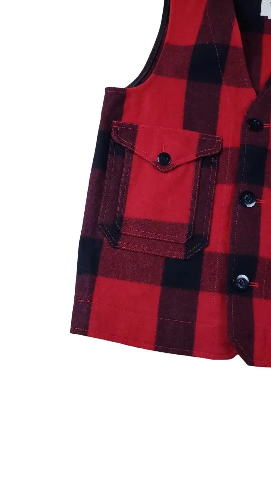 Oshkosh Vtg OshKosh Wool Vest Jacket Mackinaw Style Size US L / EU 52-54 / 3 - 3 Thumbnail