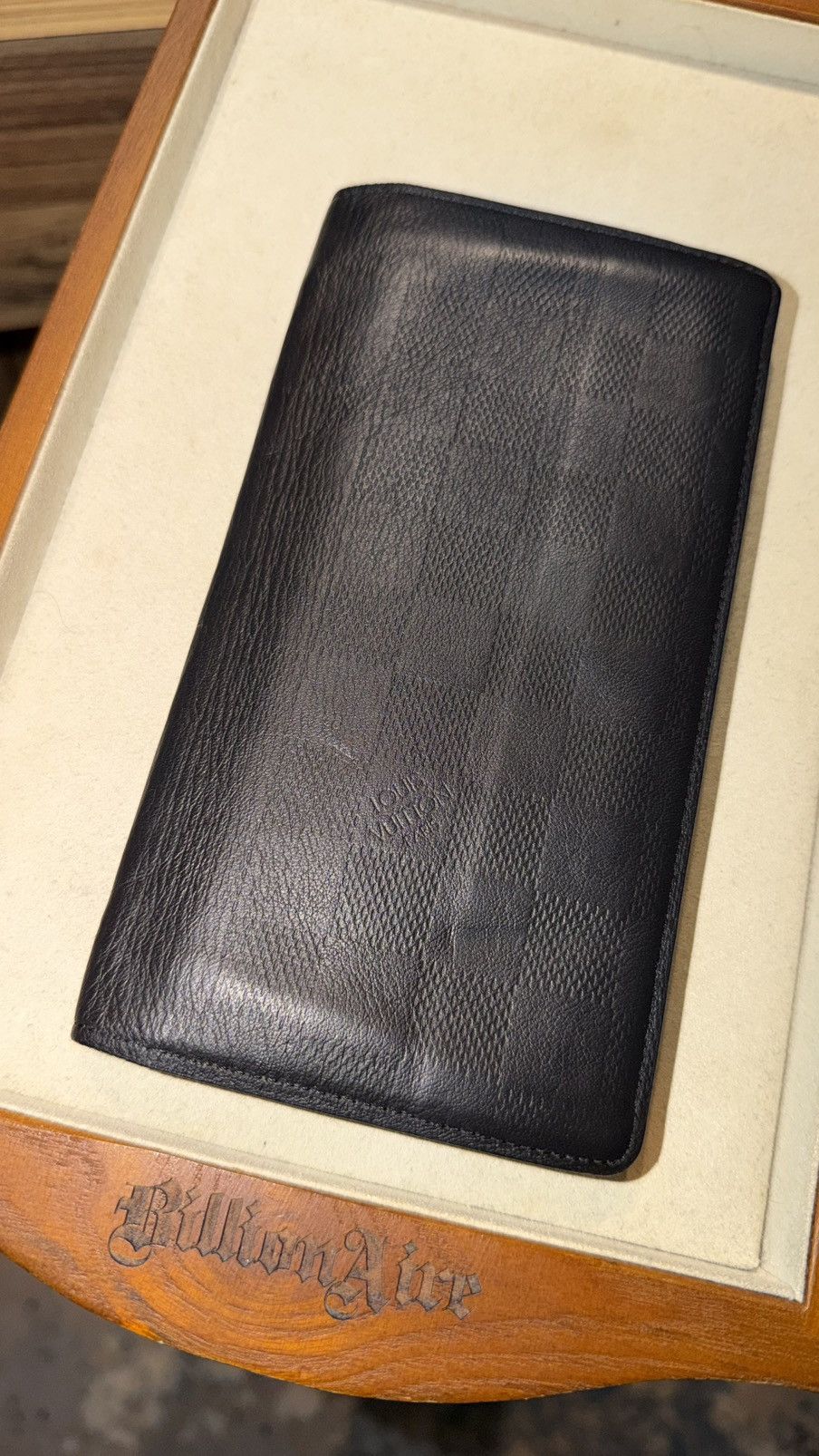 Louis Vuitton LOUIS VUITTON Damier Infini Portefeiulle Brazza Long Wallet Size ONE SIZE - 8 Thumbnail