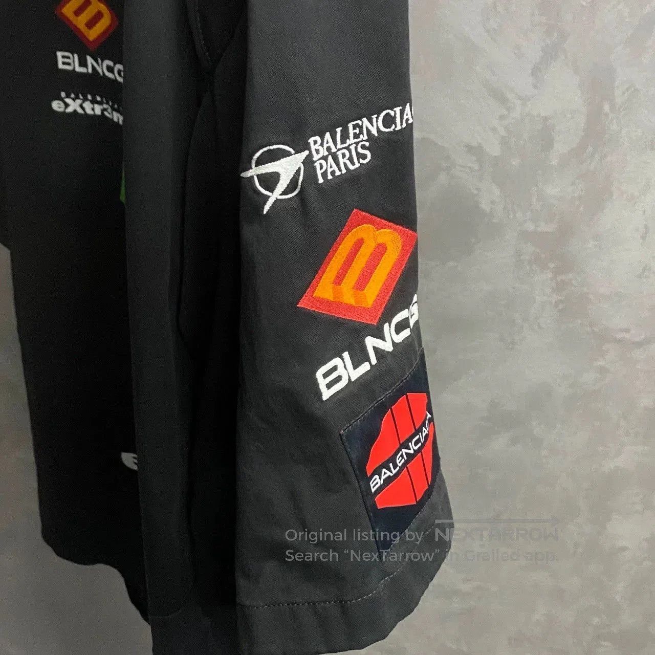 Balenciaga Balenciaga Black Art Print Logo Shirt. Size US XXS / EU 40 - 3 Thumbnail