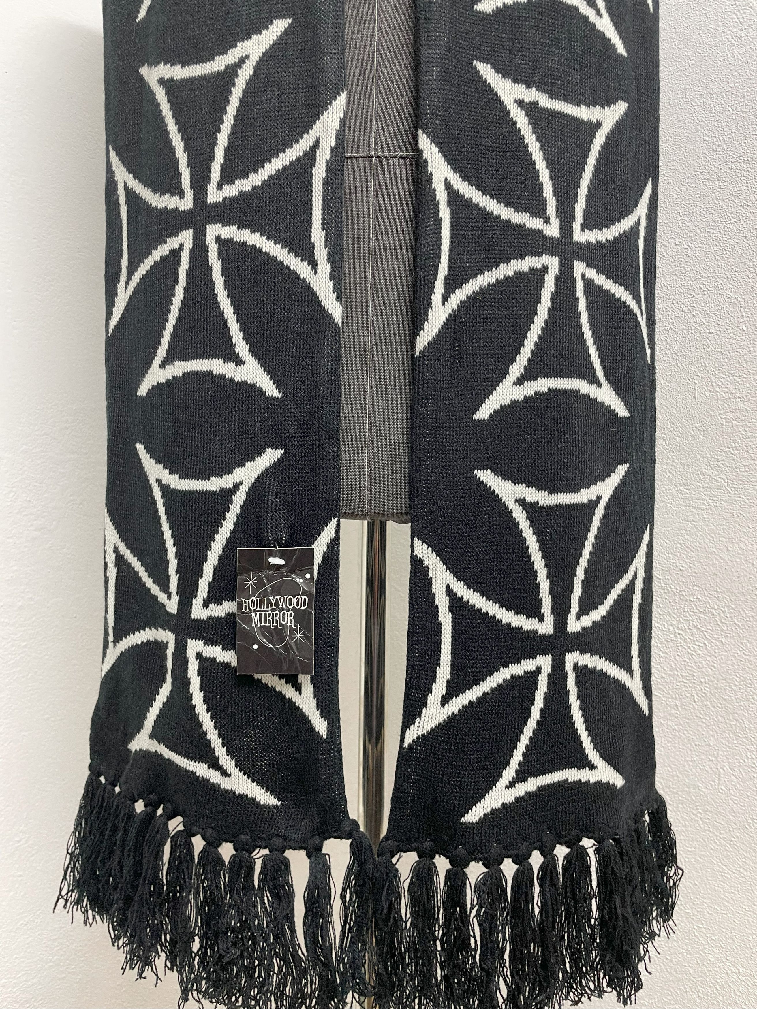 Vintage Hollywood Mirror Nice Design Scarf / Muffler - 6187 Size ONE SIZE - 4 Thumbnail
