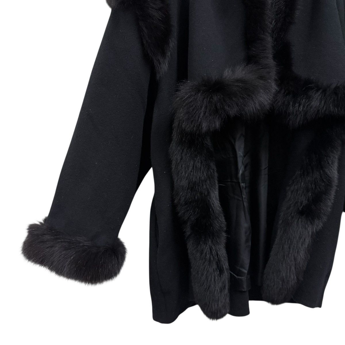 Bally Bally Cashmere Faux Fur Trim Coat Jacket Size L / US 10 / IT 46 - 8 Thumbnail