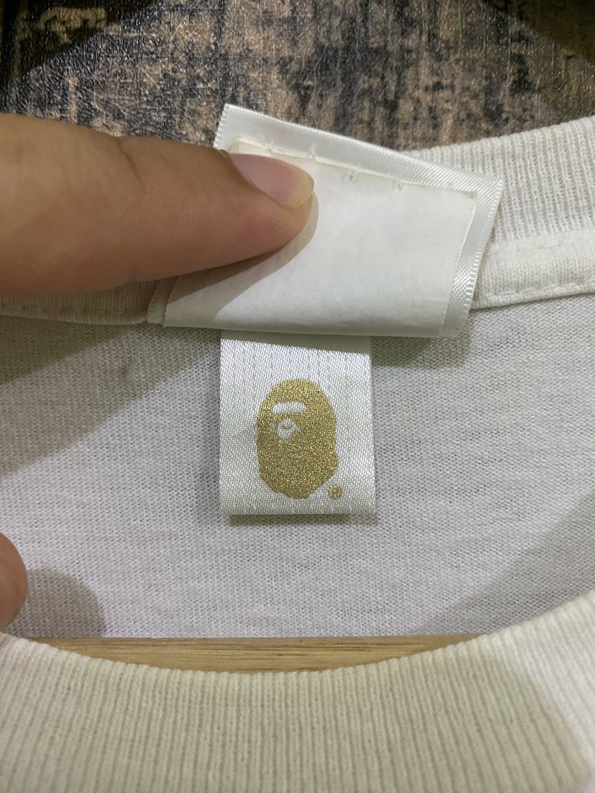 Bape × Hypebeast Bape A Bathing Ape Bape Head World Gone Mad Tee Size US M / EU 48-50 / 2 - 4 Thumbnail