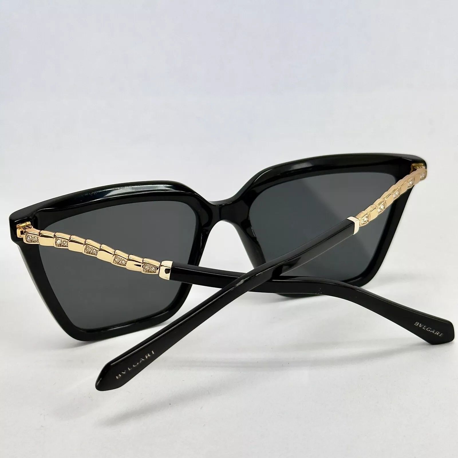 Bvlgari BVLGARI Serpenti Viper BV8255B Black Snake Sunglasses 8255 Size ONE SIZE - 3 Thumbnail