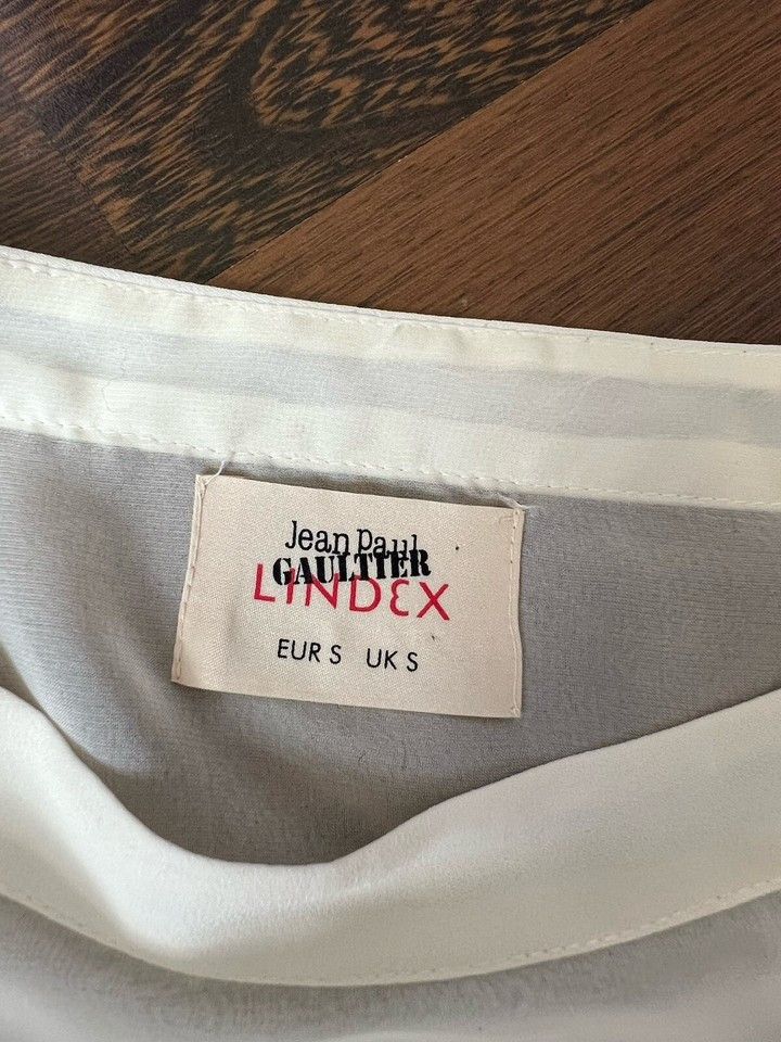 Jean Paul Gaultier Jean Paul Gaultier Lindex Striped Blouse Top Size S Size S / US 4 / IT 40 - 13 Thumbnail