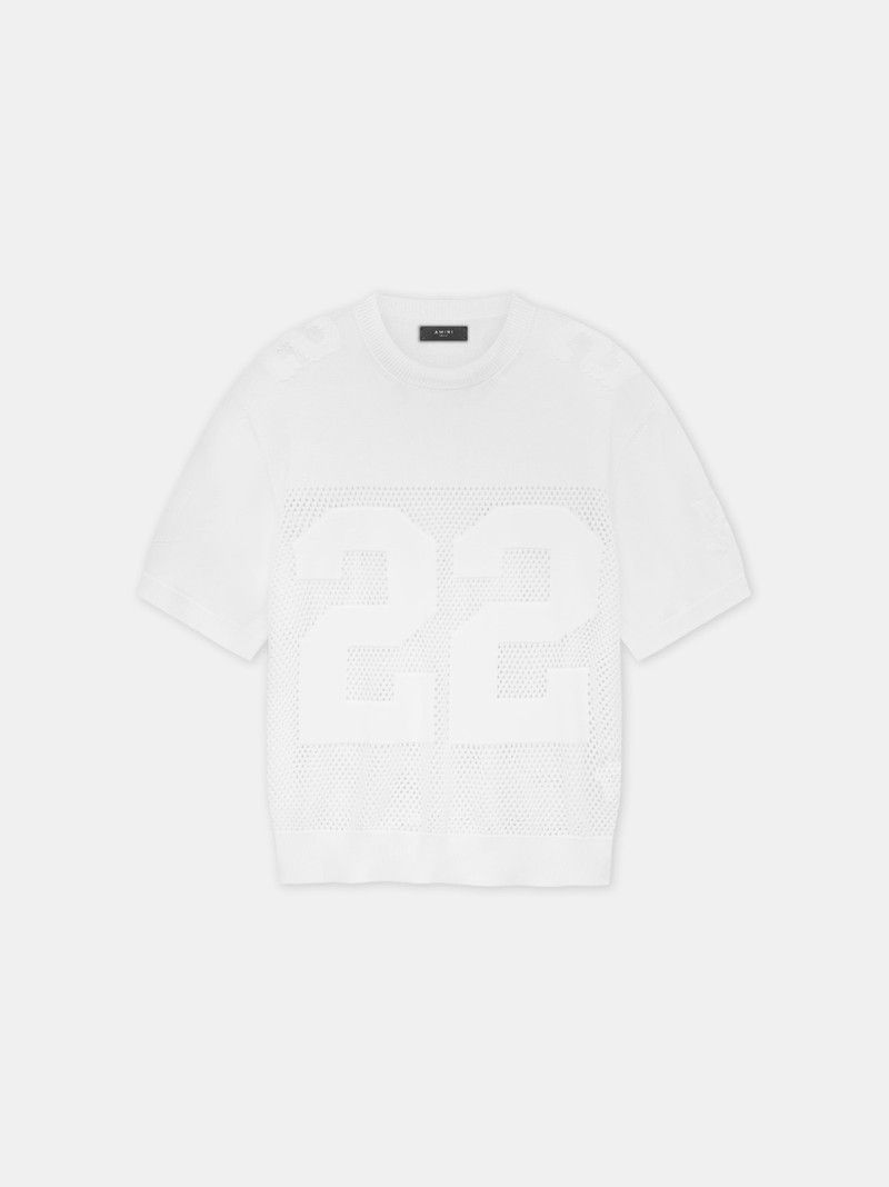 Amiri o1orln1125 22 T-Shirt in White Size US XL / EU 56 / 4 - 1 Thumbnail