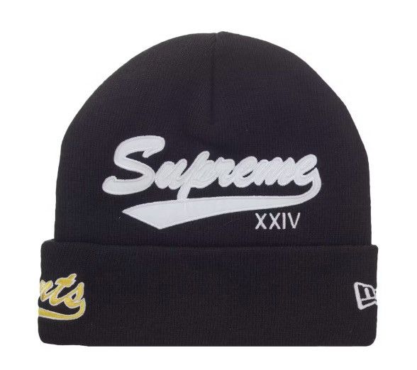 Supreme Supreme “Salvation” New Era Stacked Beanie SS/24 “Saints” Size ONE SIZE - 3 Thumbnail