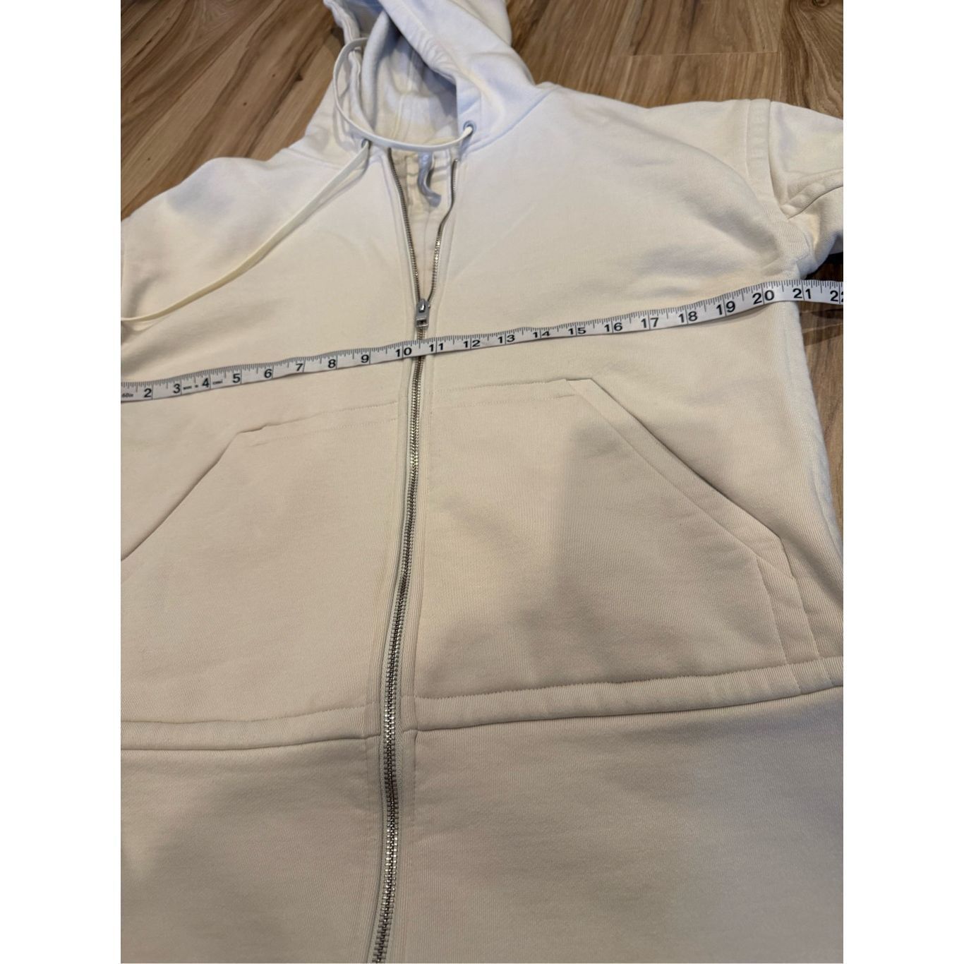 Athleta Athleta Duster Sweatshirt Hooded Coat Jacket Fleece Cream Wo Size XS / US 0-2 / IT 36-38 - 7 Thumbnail