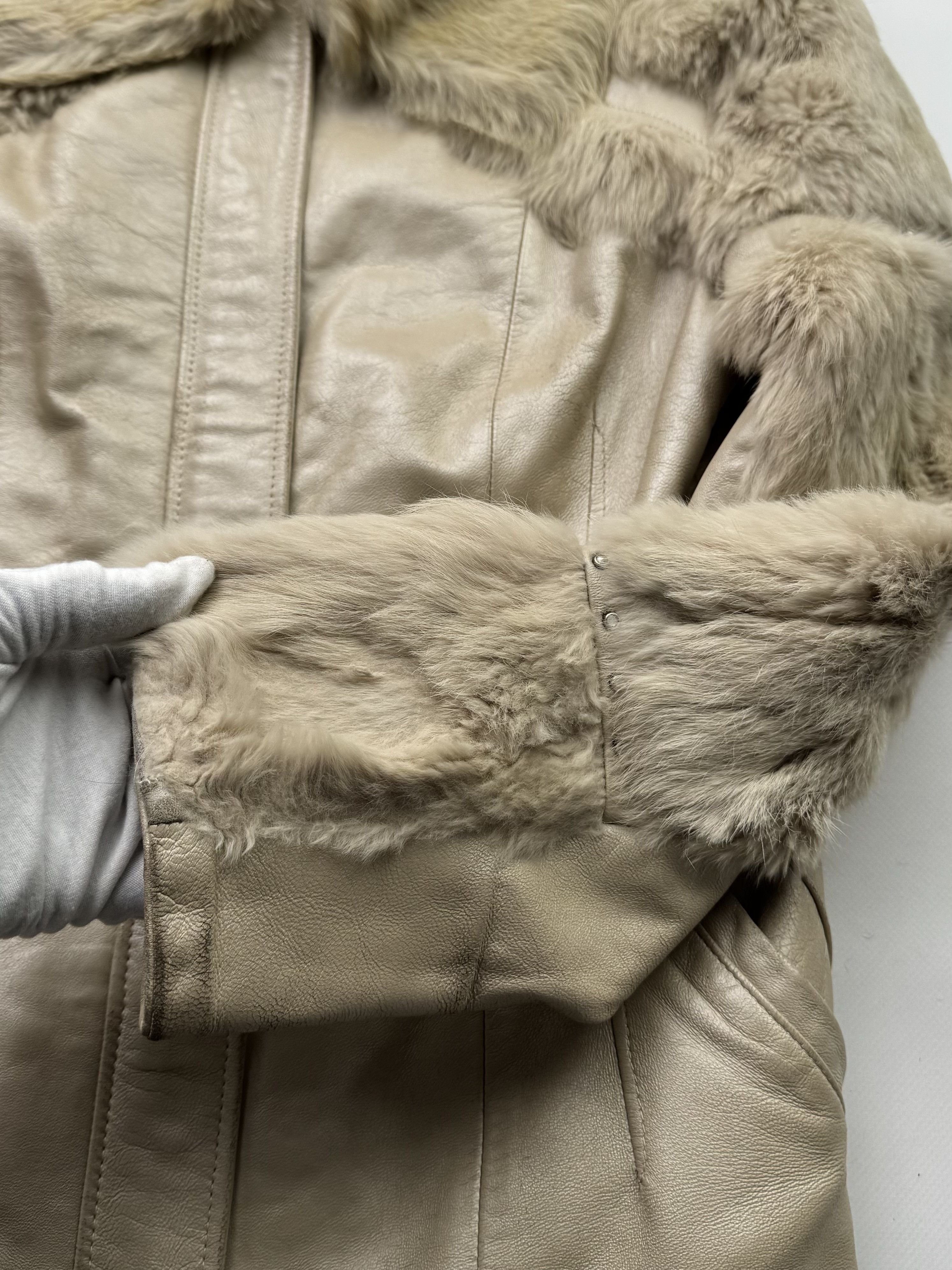 Vintage Vintage Real Fur/Leather Cropped Jacket B562(V355)E2 Size S / US 4 / IT 40 - 8 Thumbnail