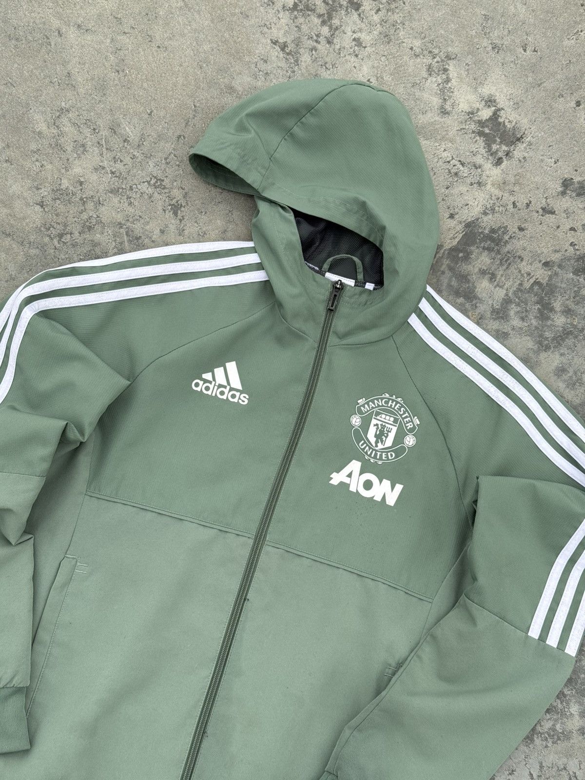 Adidas Adidas Manchester United Y2k Drill Blokecore Soccer Jacket Size US S / EU 44-46 / 1 - 8 Thumbnail