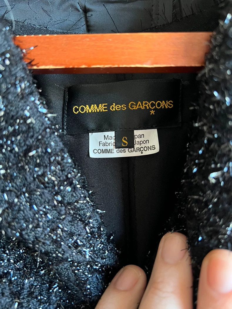 Comme des Garcons Comme Des Garcons Shiny black structured jacket Size S / US 4 / IT 40 - 6 Thumbnail