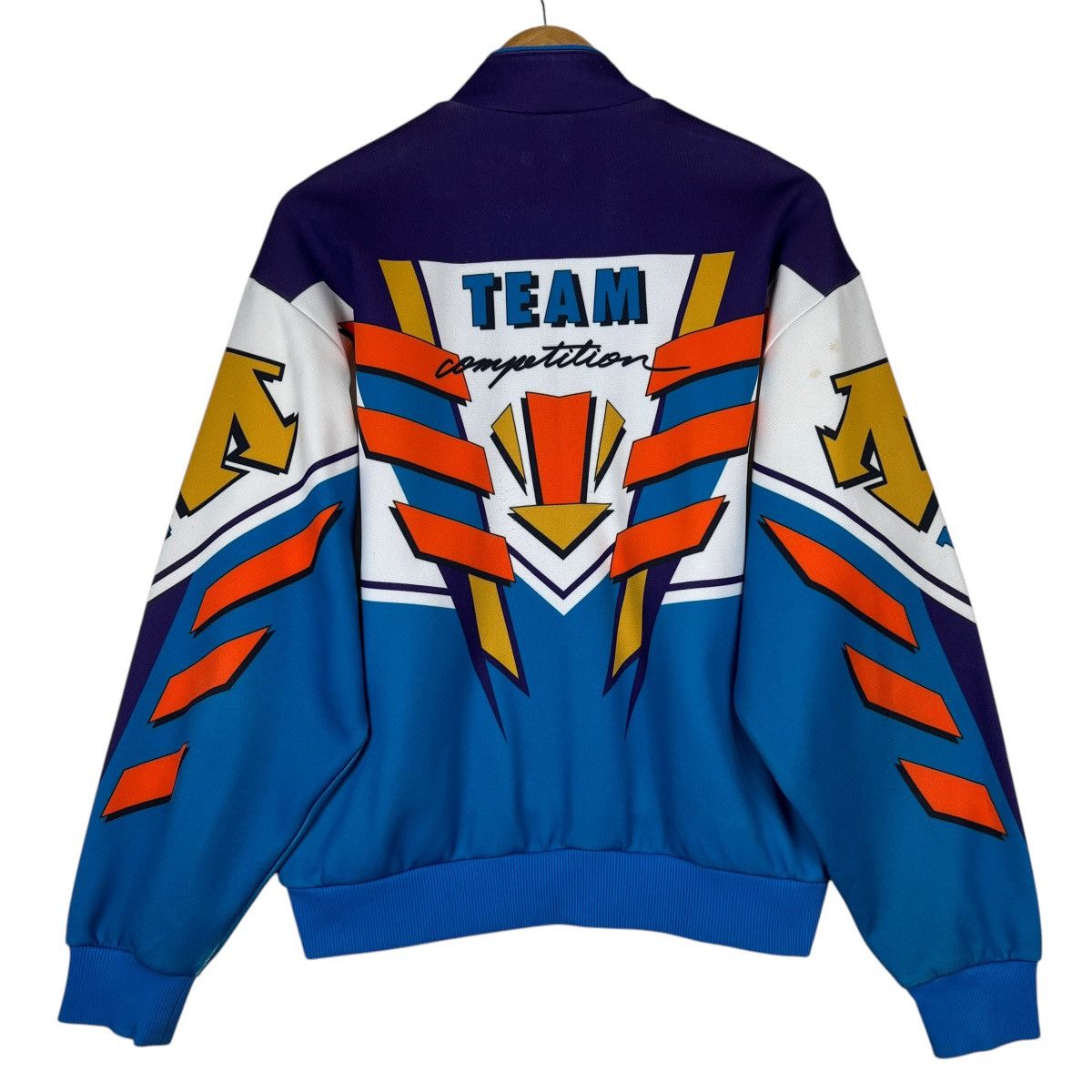 Descente 🔥 VINTAGE TEAM DESCENTE TRACK SWEATER Size US L / EU 52-54 / 3 - 2 Thumbnail