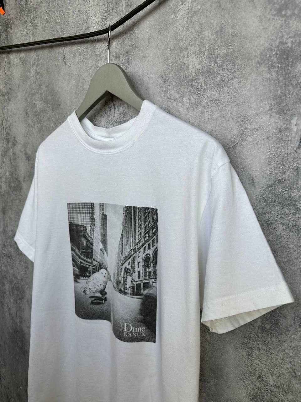 Dime × Kanuk Dime X Kanuk Tony Owl T-Shirt Crew Neck White Tee Small Size US S / EU 44-46 / 1 - 5 Thumbnail