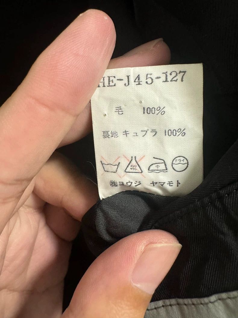 Yohji Yamamoto Yohji Yamamoto size m 95aw Luming Hall Double Collar blazer Size 36R - 6 Thumbnail